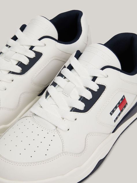 Zapatilla Color Block Con Parche Blanco Tommy Hilfiger-6