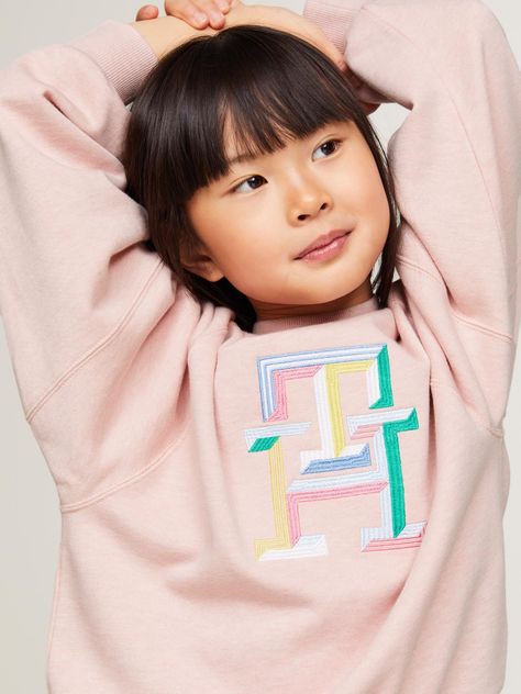 Polerón Logo Monogram Rosado Tommy Hilfiger-3