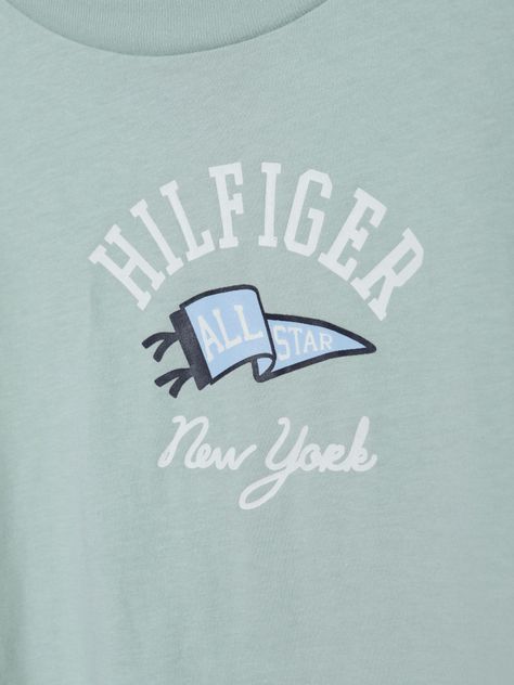 Polera De Niña All Star Con Logo Verde Tommy Hilfiger-2