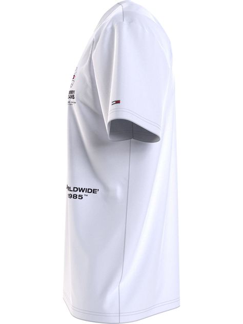 Polera Logos Unity Blanco Tommy Jeans M2-3