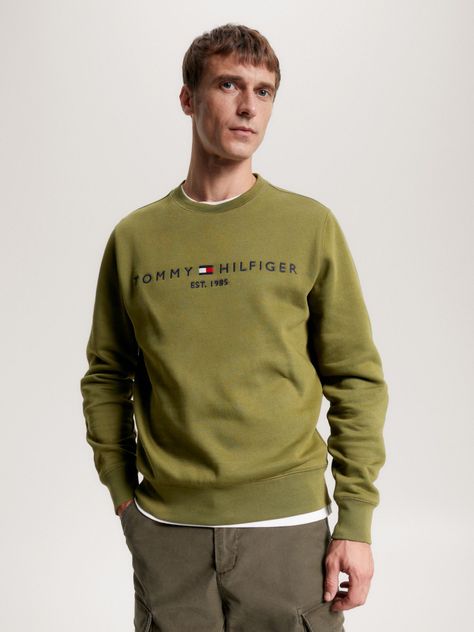 Polerón Established Hombre Verde Tommy Hilfiger-0