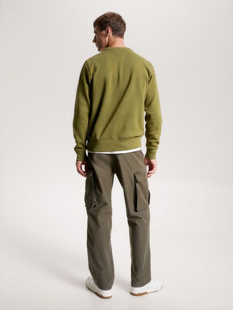 Polerón Established Hombre Verde Tommy Hilfiger-2
