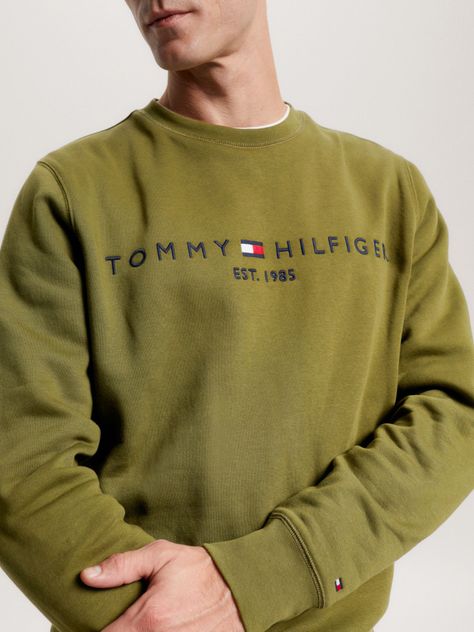 Polerón Established Hombre Verde Tommy Hilfiger-3