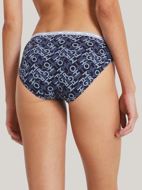 Bikini De Algodón Classic Azul Tommy Hilfiger-1
