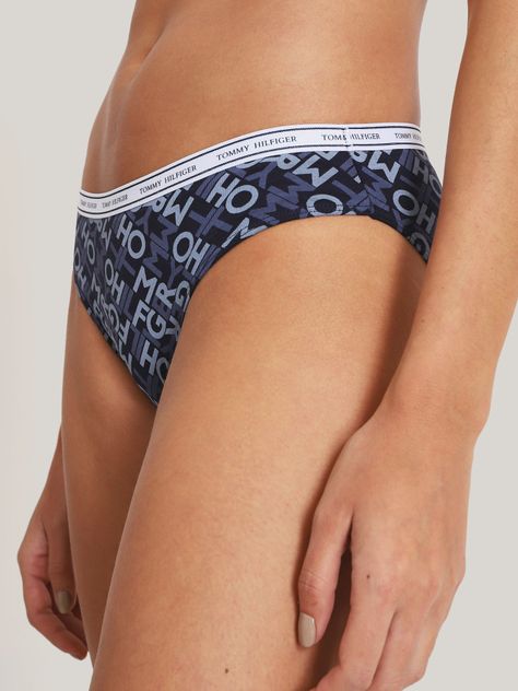 Bikini De Algodón Classic Azul Tommy Hilfiger-3