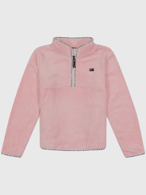 Polerón Ultra Soft Con Cierre Rosado Tommy Hilfiger-0