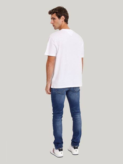 Polera Con Logo Regular Fit Blanco Tommy Jeans-2