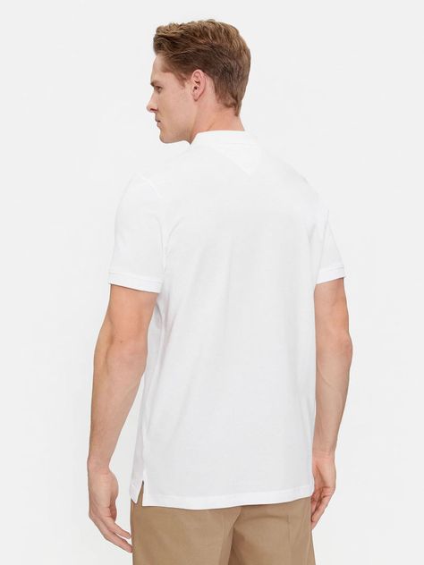 POLO SOLID SLIM FIT BLANCO TOMMY JEANS-2