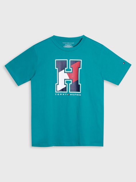 Polera Graphic y Logo Verde Tommy Hilfiger-0