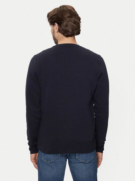 Polerón Stripe Logo Azul Tommy Hilfiger-2