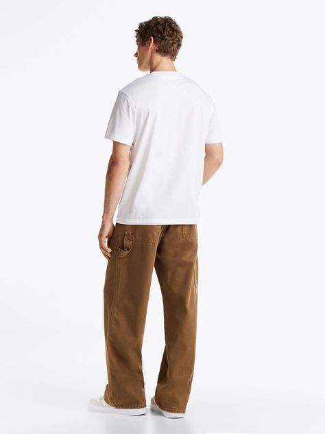Polera Shadow Global Stripe Blanco Tommy Hilfiger-2