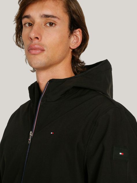 Chaqueta Hoodie Softshell Negro Tommy Hilfiger-4