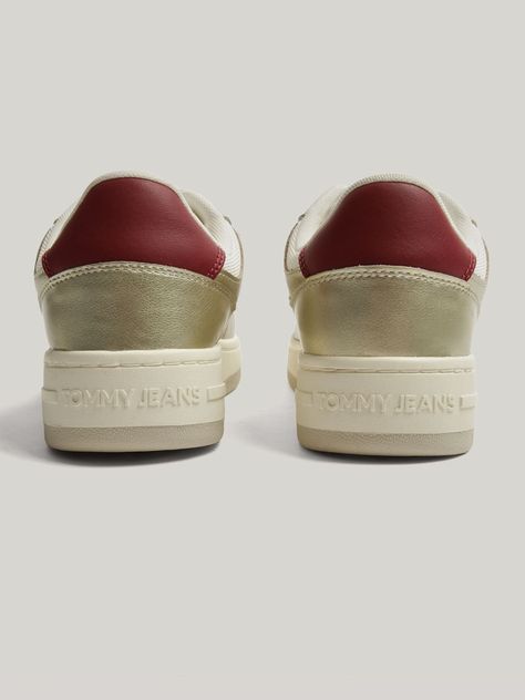 Zapatillas Retro De Cuero Multicolor Tommy Hilfiger-1