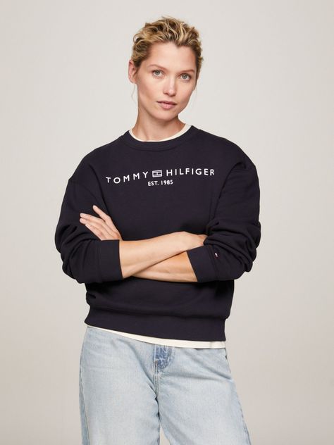 Polerón Modern Con Logo Azul Tommy Hilfiger-0