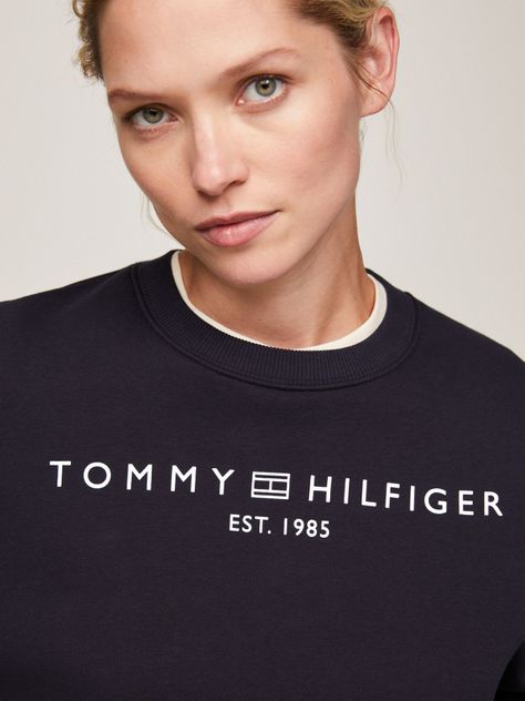 Polerón Modern Con Logo Azul Tommy Hilfiger-3