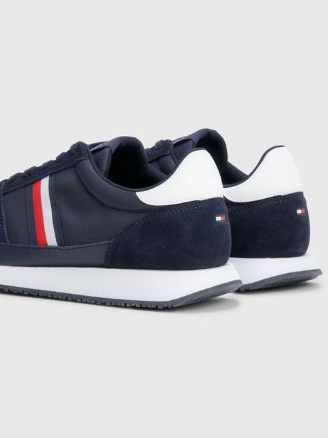 Zapatillas Vintage Mix Azul Tommy Hilfiger-1