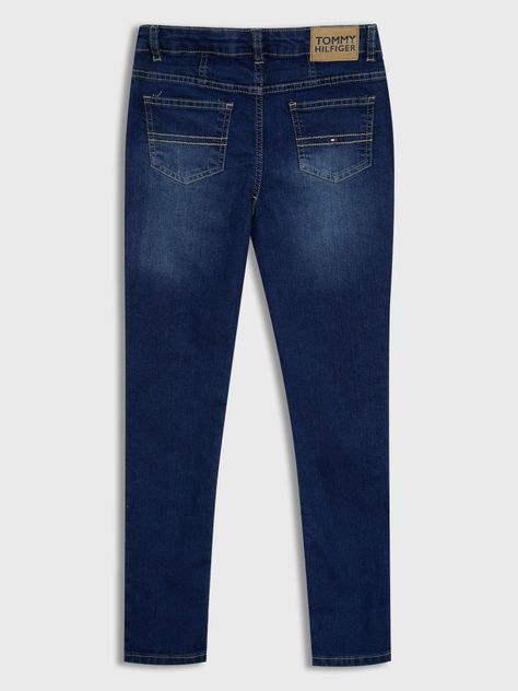 JEANS SKINNY TALLE MEDIO AZUL 460 TOMMY HILFIGER-1