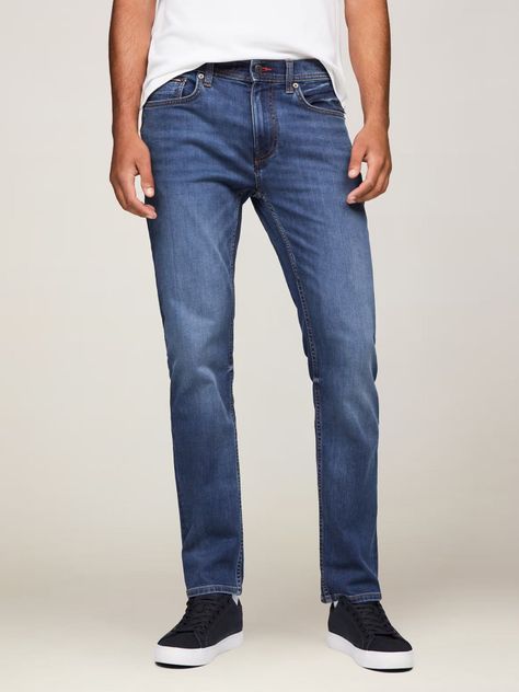 Jeans Denton Toluca Straight Fit Azul Tommy Hilfiger-1