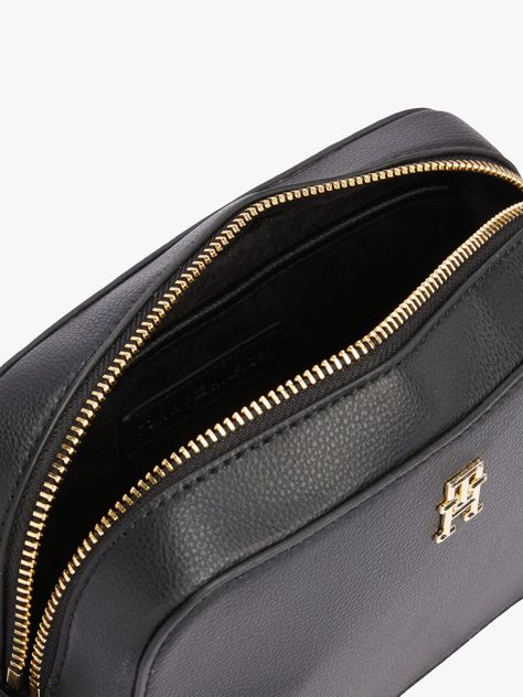 Bandolera Th Soft Logo Negro Tommy Hilfiger-2