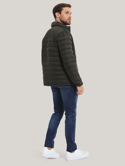 Parka Weight Quilted Verde Tommy Hilfiger-2