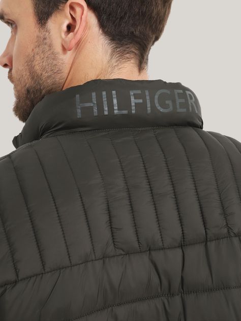 Parka Weight Quilted Verde Tommy Hilfiger-4
