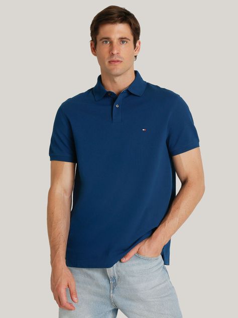 Polo Im 1985 Regular Fit Azul Tommy Hilfiger-0