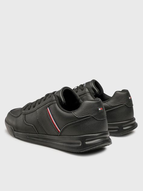 Zapatillas Ligth Cinta Distintiva Negro Tommy Hilfiger-1