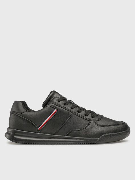 Zapatillas Ligth Cinta Distintiva Negro Tommy Hilfiger-4