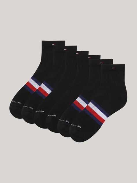 Pack 3 Calcetines Sport Athletic Negro Tommy Hilfiger-0