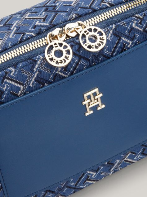 Bandolera Distinct  De Jacquard Azul Tommy Hilfiger-2
