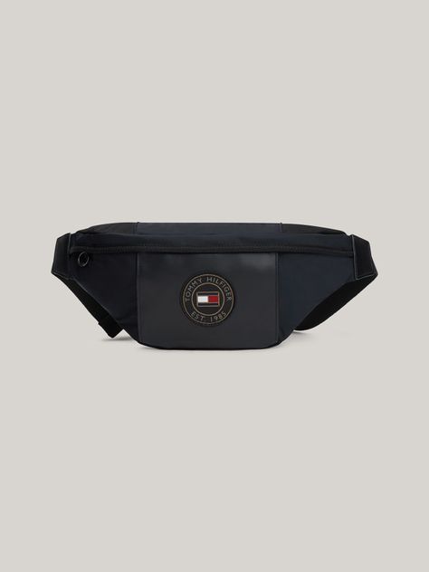 Banano Texture Block Con Logo Negro Tommy Hilfiger-0