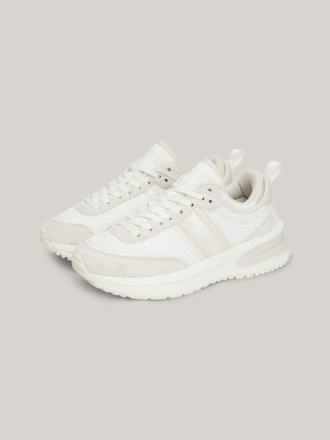 Zapatilla Con Suela Dentada Beige Tommy Hilfiger-0