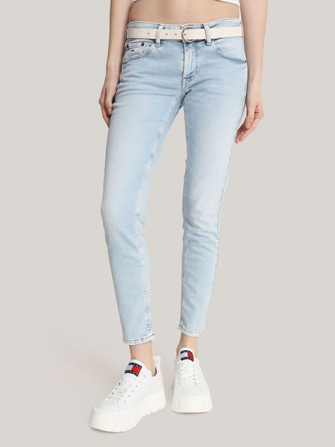 Jeans Scarlett Skinny Talle Bajo Azul Tommy Jeans-0