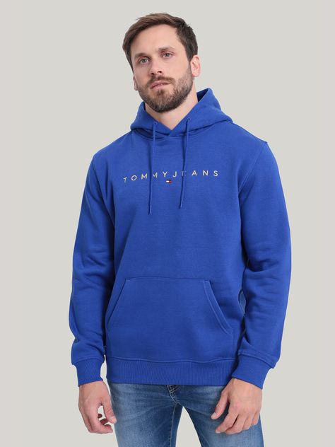 Polerón Hoodie Bordado Azul Tommy Hilfiger-0