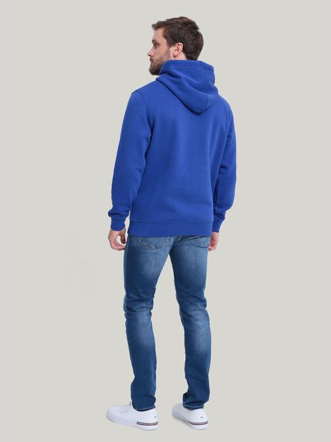 Polerón Hoodie Bordado Azul Tommy Hilfiger-2