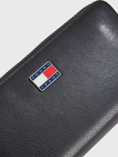Billetera Pillow Con Cierre Negro Tommy Jeans-3