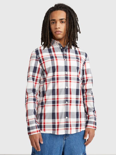Camisa de Cuadro Essential Multicolor Tommy Hilfiger-0
