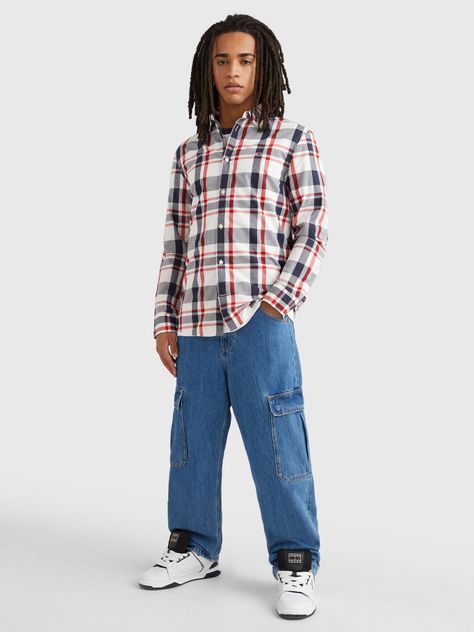 Camisa de Cuadro Essential Multicolor Tommy Hilfiger-1