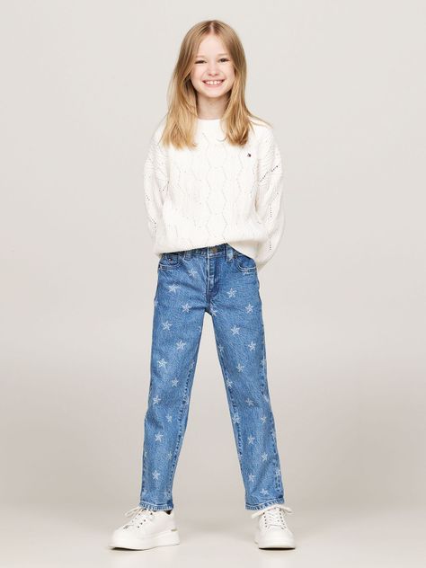 Jeans All Over Stars Azul Tommy Hilfiger-0