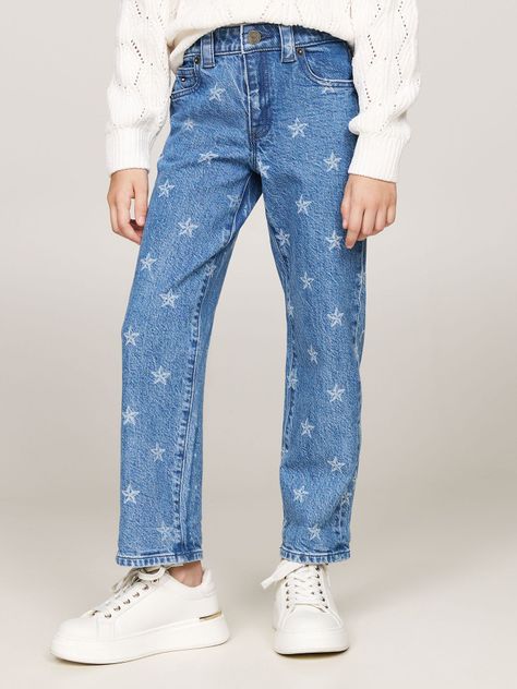 Jeans All Over Stars Azul Tommy Hilfiger-1