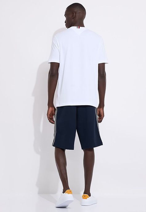 Polera Con Logo Multicolor Blanco Tommy Hilfiger-2