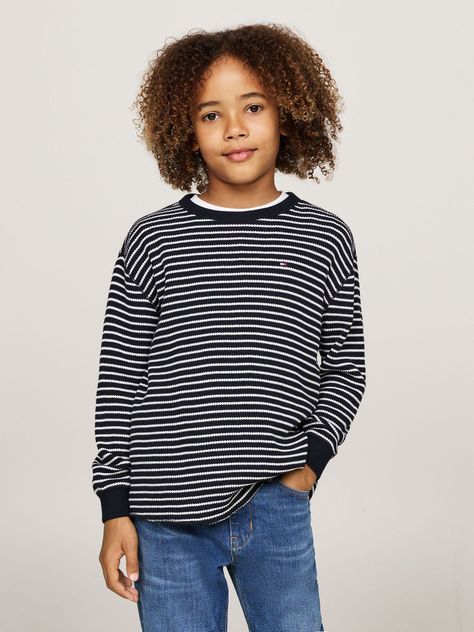 Polera Flag Mini Logo Azul Tommy Hilfiger-0