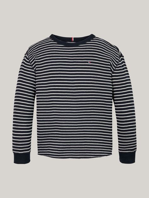 Polera Flag Mini Logo Azul Tommy Hilfiger-4