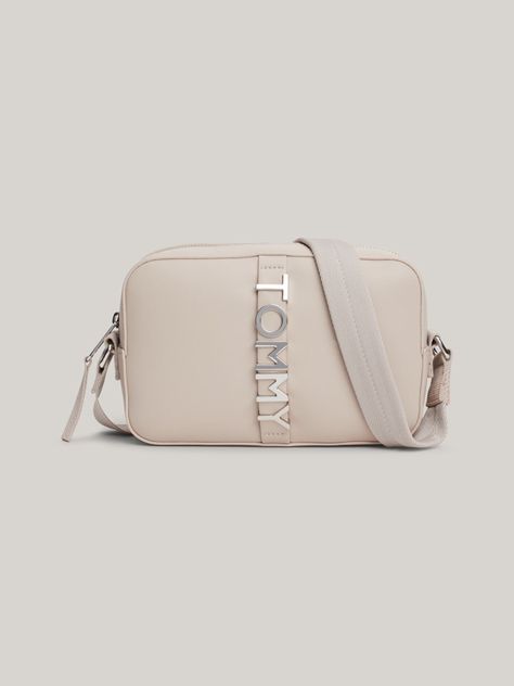 Bandolera City Bold Logo Metálico Rosado Tommy Hilfiger-0