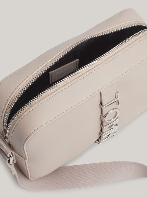Bandolera City Bold Logo Metálico Rosado Tommy Hilfiger-3