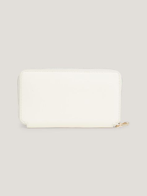 Billetera Iconic Con Cierre Blanco Tommy Hilfiger-1