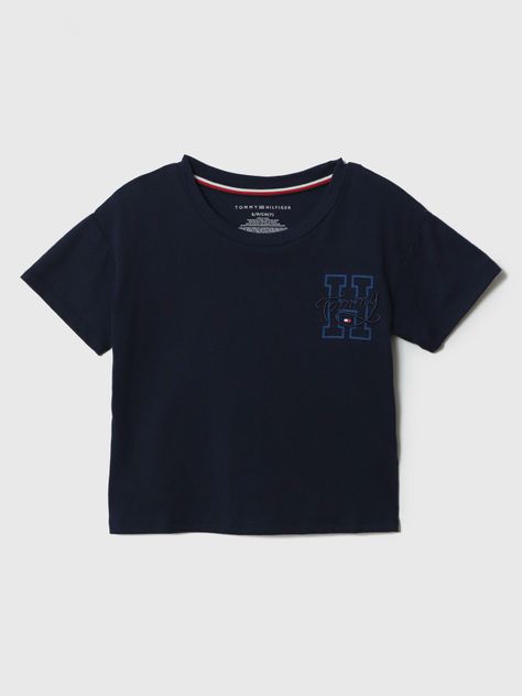 Polera Classic - Logo Azul Tommy Hilfiger-0