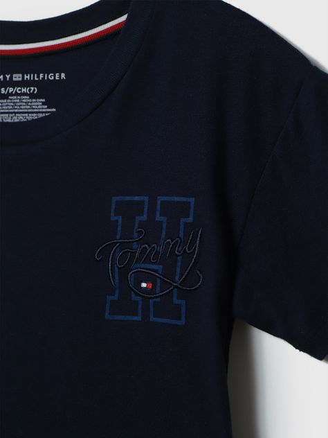 Polera Classic - Logo Azul Tommy Hilfiger-2