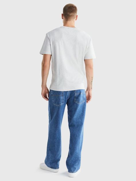 Polera Con Logo Universitario Gris Tommy Jeans-2