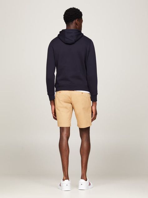 Polerón Hoodie Essential Logo Azul Tommy Hilfiger-1